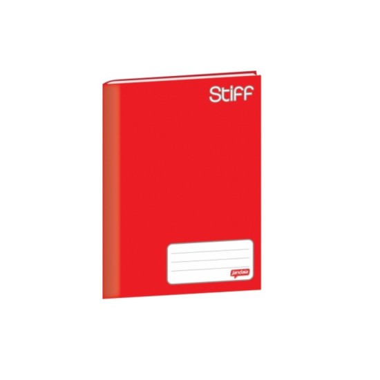 Caderno Stiff Vermelho 96 folhas - Jandaia Caderno Stiff Vermelho 96 folhas - Jandaia