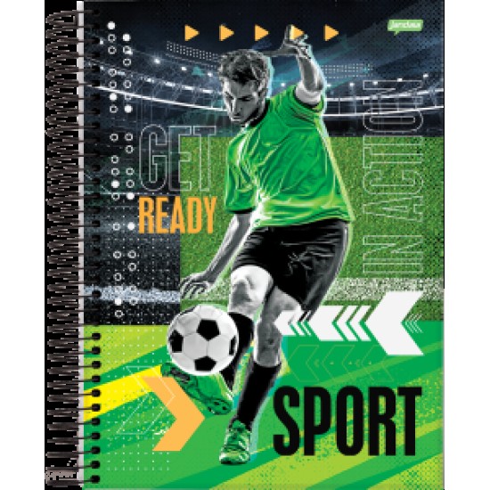 Caderno Universitário 15 Matérias Sport - Jandaia Caderno Universitário 15 Matérias Sport - Jandaia