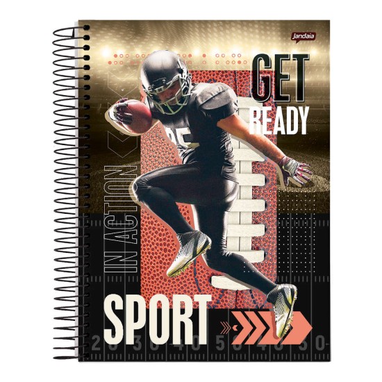 Caderno Universitário 20 Matérias Sport - Jandaia Caderno Universitário 20 Matérias Sport - Jandaia