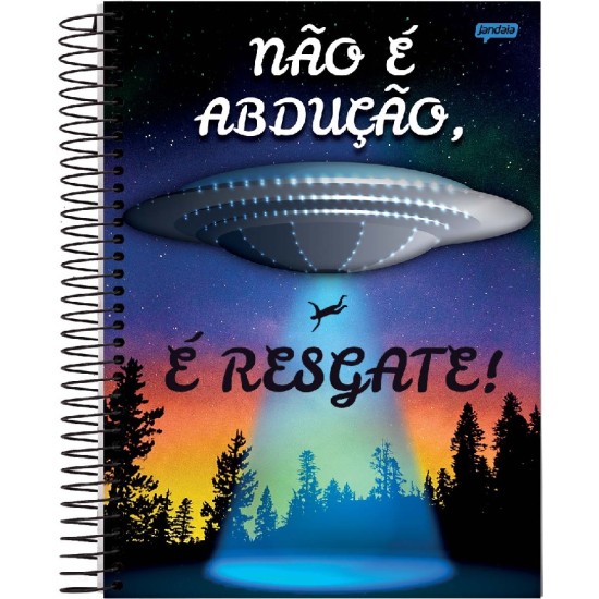 Caderno Universitário 10 Matérias 160 Folhas Insano - Jandaia Caderno Universitário 10 Matérias 160 Folhas Insano - Jandaia