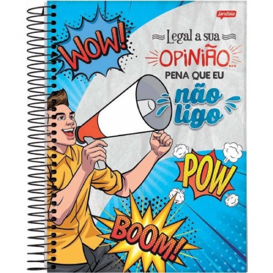 Caderno Universitário Insano 320 Folhas – Jandaia Caderno Universitário Insano 320 Folhas – Jandaia