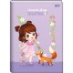 Caderno Brochurão Capa Dura Nina 80 Folhas - Jandaia Caderno Brochurão Capa Dura Nina 80 Folhas - Jandaia