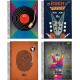 Caderno Espiral 80 Folhas Capa Dura Soul Music - Jandaia Caderno Espiral 80 Folhas Capa Dura Soul Music - Jandaia