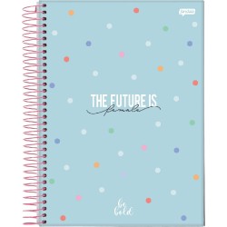 Caderno Universitário 10 Matérias Be Bold 160 Folhas - Jandaia