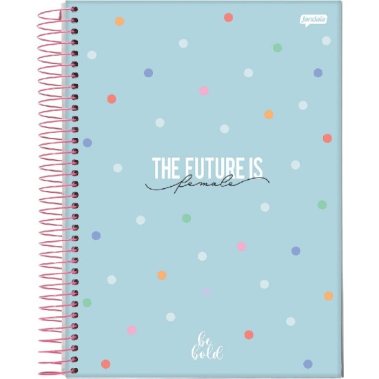 Caderno Universitário 10 Matérias Be Bold 160 Folhas - Jandaia Caderno Universitário 10 Matérias Be Bold 160 Folhas - Jandaia