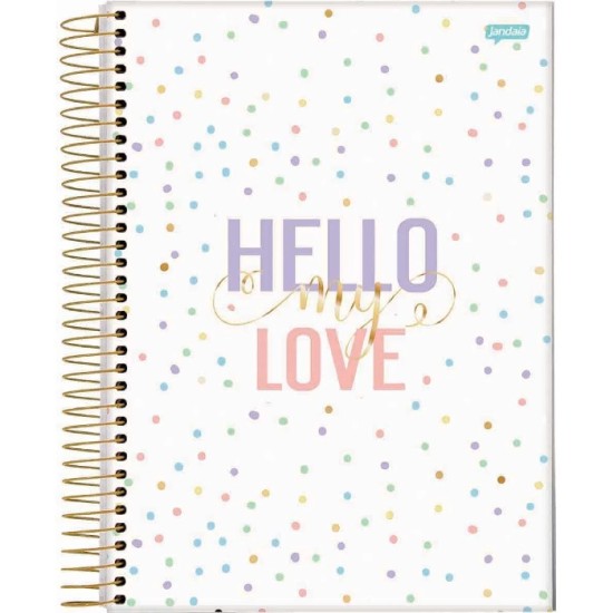 Caderno Universitário 10 Matérias Petit De La Creme - Jandaia Caderno Universitário 10 Matérias Petit De La Creme - Jandaia