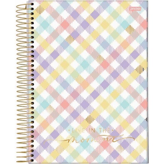 Caderno Universitário 10 Matérias Petit De La Creme - Jandaia Caderno Universitário 10 Matérias Petit De La Creme - Jandaia