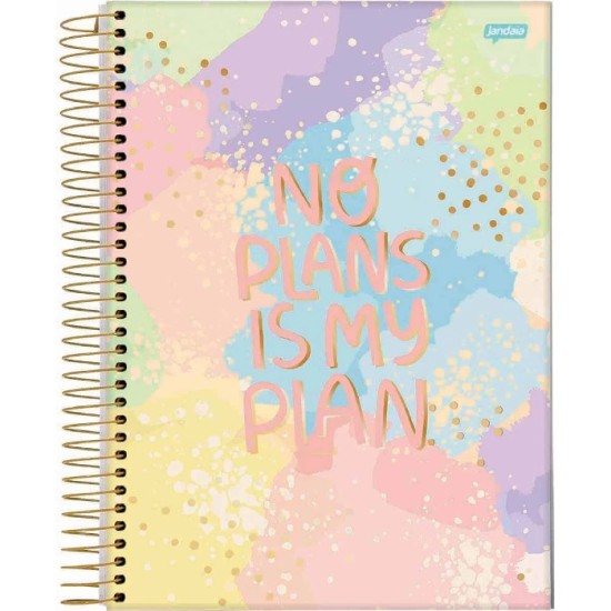 Caderno Universitário 10 Matérias Petit De La Creme - Jandaia Caderno Universitário 10 Matérias Petit De La Creme - Jandaia
