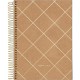 Caderno Colegial Criativo 1 Matéria Kraft Gold - Jandaia Caderno Colegial Criativo 1 Matéria Kraft Gold - Jandaia