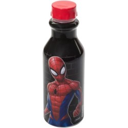 Garrafa com Tampa Homem Aranha, 500 ml - Plasútil