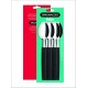 Conjunto de Colheres Simonaggio Belize – Preto Conjunto de Colheres Simonaggio Belize – Preto
