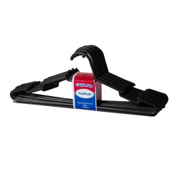 Conjunto de 20 Cabides Pop Adulto – Preto