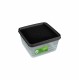 Pote Quadrado Intense 500 ml - Fechamento Hermético (Sortido) Pote Quadrado Intense 500 ml - Fechamento Hermético (Sortido)