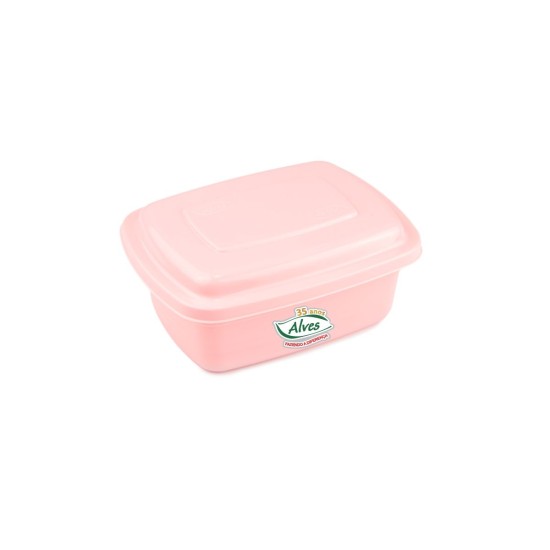 Pote Retangular Super Útil Color 500ml – Alves Pote Retangular Super Útil Color 500ml – Alves
