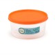 Pote Redondo Tropical 1 Litro – Fechamento Hermético Pote Redondo Tropical 1 Litro – Fechamento Hermético