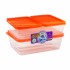 Kit 3 Potes Tropical – Organização e Conservação com Estilo