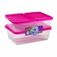 Kit 3 Potes Tropical – Organização e Conservação com Estilo Kit 3 Potes Tropical – Organização e Conservação com Estilo