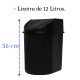 Lixeira Basculante 12L Preta Eco Nature – Jaguar Lixeira Basculante 12L Preta Eco Nature – Jaguar