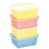 KIt de Organizador de Plástico com Tampa – 4 Peças 750ML