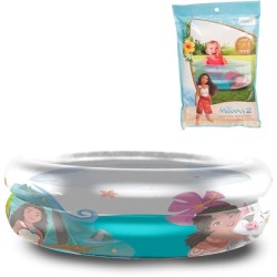 Piscina Infantil da Moana Inflável Redonda 37L - Etitoys