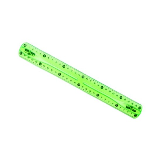 Régua de Plástico Flexível 30cm Colors LeoeLeo Régua de Plástico Flexível 30cm Colors LeoeLeo