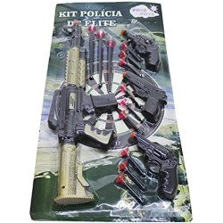 Kit Polícia de Elite com Acessórios Sortidos – 99 Toys