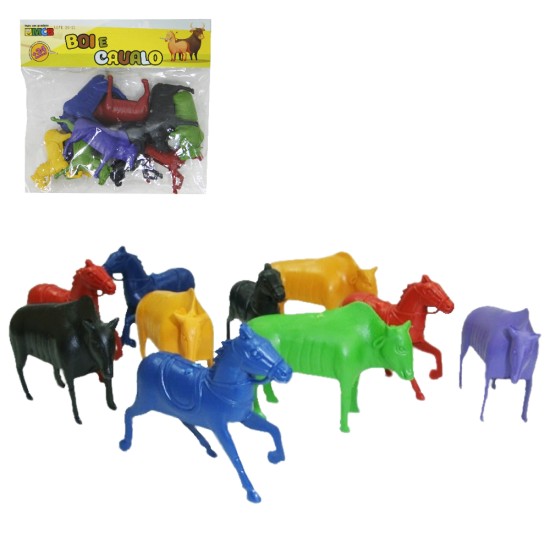 Kit Animal Fazenda de Plástico - Solapa Kit Animal Fazenda de Plástico - Solapa