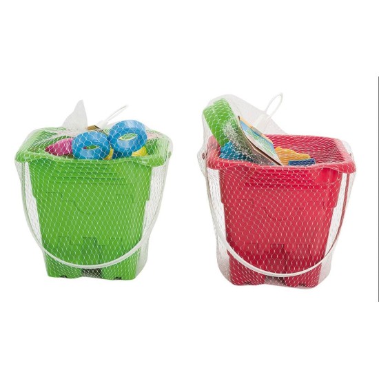 Balde de Praia Castelinho 10 Peças Sortido – Brinquedos Lummar