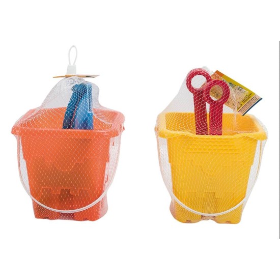 Balde de Praia Castelinho 10 Peças Sortido – Brinquedos Lummar