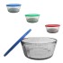 Tigela Bowl Laguna com Tampa Plástico 1,5L – 20cm