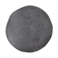 Prato Raso Geo 26 cm – Preto Matte
