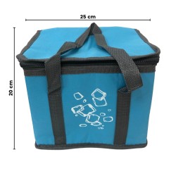 Bolsa Térmica com Alça 10 Litros Azul 
