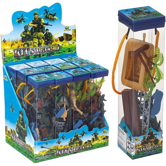 Kit Soldado com Boneco Kit Soldado com Boneco