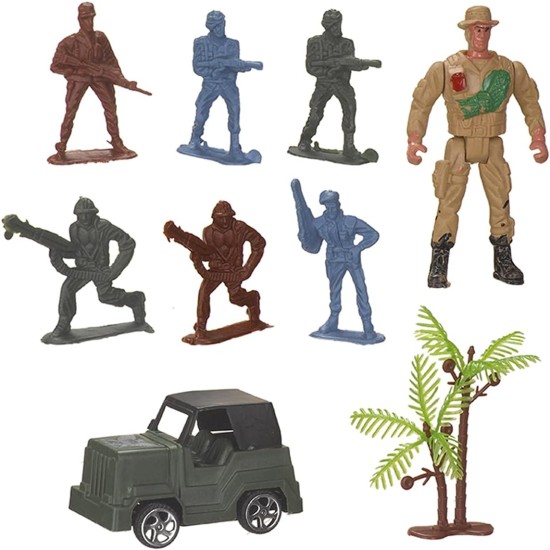 Kit Soldado com Boneco Kit Soldado com Boneco