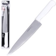 Faca Peixeira de Inox 8 com Cabo Plástico Branco Premium