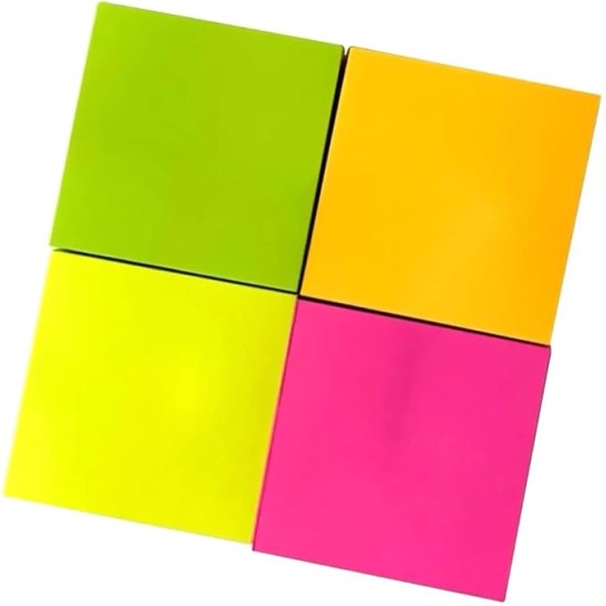 Bloco Auto Adesivo para Recado Colors 3,8 cm - Kopeck Bloco Auto Adesivo para Recado Colors 3,8 cm - Kopeck