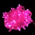 Pisca-Pisca Rosa 100 Lâmpadas Fio Transparente 9m 127V
