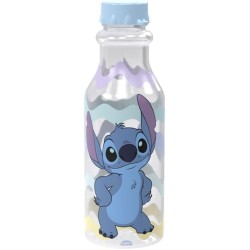 Garrafa de Plástico Decorada Stitch 500ml - Plasútil