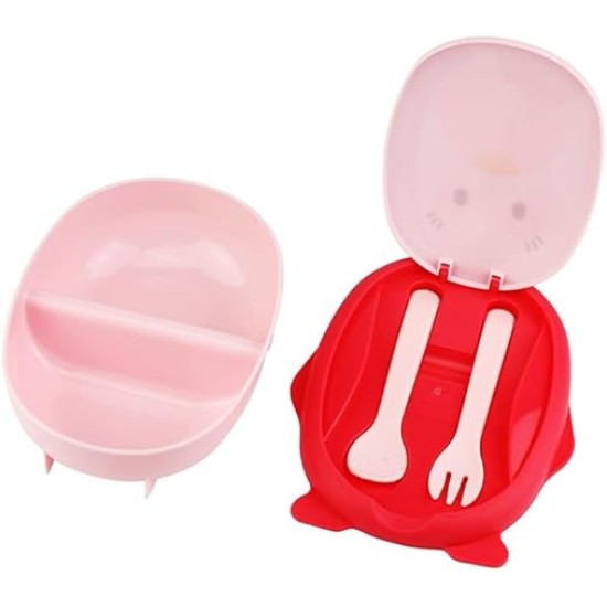 Kit Lanche Pinguim - Marmita e Garrafa com Talheres Kit Lanche Pinguim - Marmita e Garrafa com Talheres