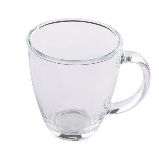 Xícara de Vidro Transparente 320 ml Xícara de Vidro Transparente 320 ml