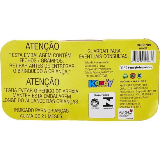Carro Woker Kendy Sortida - Brinquedo Infantil