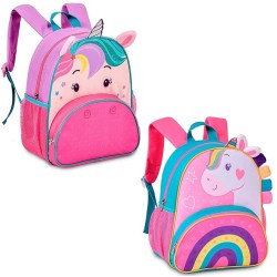 Mochila Infantil Pets Unicórnio Clio Style – Sortido