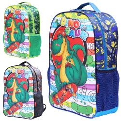 Mochila Infantil Masculina Standard Dinosaur 16