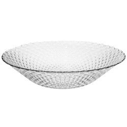 Fruteira de Mesa de Vidro Redonda Escamado 