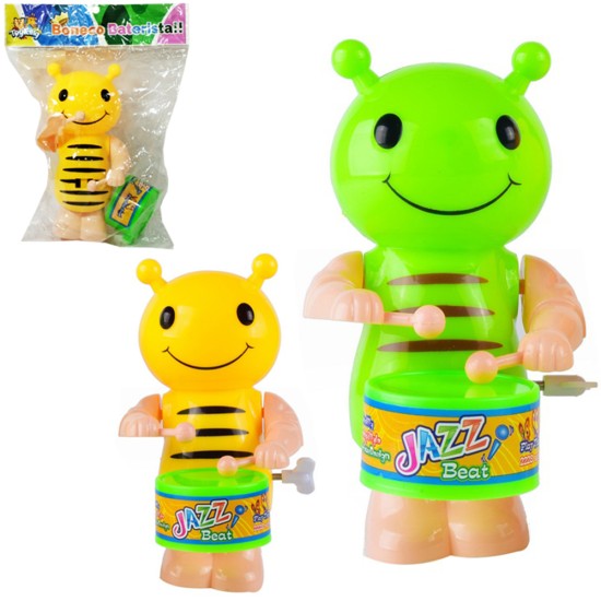Abelha com Tambor a Corda – Brinquedo Divertido e Interativo Abelha com Tambor a Corda – Brinquedo Divertido e Interativo