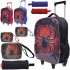 Kit Mochila Infantil Masculina com Carrinho - Spider