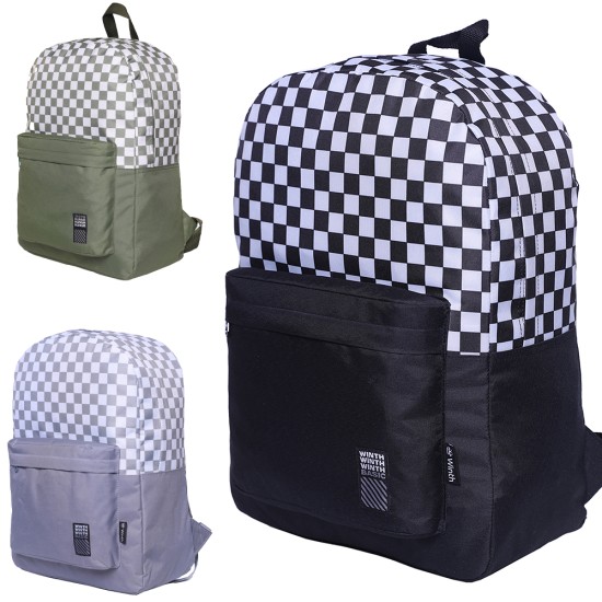 Mochila Juvenil Masculina Basic Winth Chess - Wincy Mochila Juvenil Masculina Basic Winth Chess - Wincy