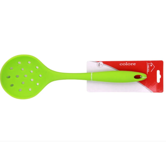 Espumadeira Silicone 28cm Cores Sortidas - Unicasa Espumadeira Silicone 28cm Cores Sortidas - Unicasa