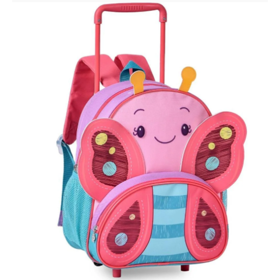 Mochila Infantil com Rodinha Sortido - Clio Pets Petit Mochila Infantil com Rodinha Sortido - Clio Pets Petit
