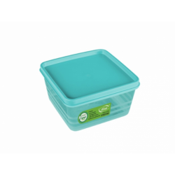 Pote Quadrado Intense 500ml Verde Translúcido - Alves